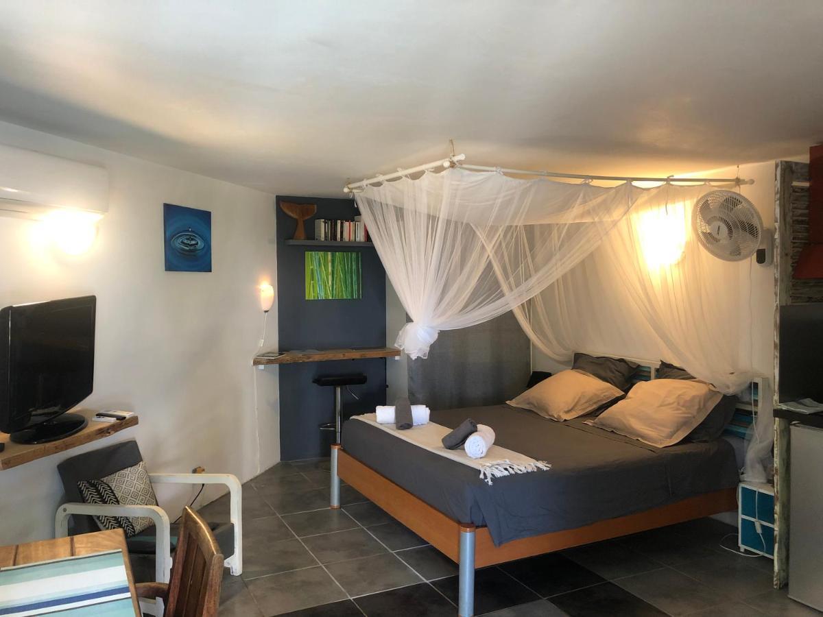 Studio Independant Dans Propriete Avec Piscine Et Wifi Apartamento Saint-Gilles-les Bains Exterior foto